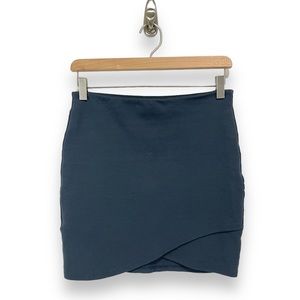 Aritzia- Sunday Best Primrose Skirt in Slate Teal Size Small.